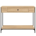 Mesa consola madera de ingeniería roble Sonoma 100x34,5x75 cm