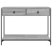 Mesa consola madera de ingeniería gris Sonoma 100x34,5x75 cm