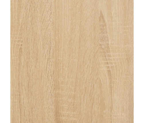 Aparador alto madera contrachapada roble Sonoma 62x32x106,5 cm