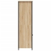 Aparador alto madera contrachapada roble Sonoma 62x36x121,5 cm