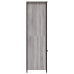 Aparador alto madera contrachapada Sonoma gris 62x36x121,5 cm