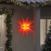 Lámpara de Navidad con LED plegable roja 100 cm