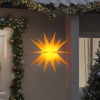 Lámpara de Navidad con LED plegable amarilla 100 cm