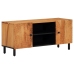 Mueble de TV madera maciza de acacia 105x33x46 cm