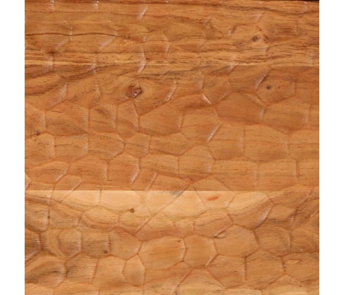 Mesitas de noche 2 uds madera maciza de acacia 40x33x46 cm