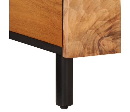 Mesa de centro madera maciza de acacia 100x54x40 cm