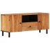 Mueble de TV madera maciza de acacia 105x33x46 cm