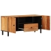 Mueble de TV madera maciza de acacia 105x33x46 cm