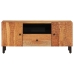 Mueble de TV madera maciza de acacia 105x33x46 cm