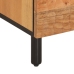 Mueble de TV madera maciza de acacia 100x33x46 cm