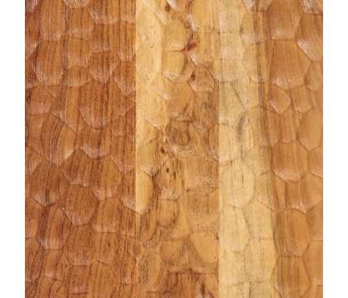 Armario auxiliar madera maciza de acacia 40x33x75 cm