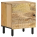 Mesitas de noche 2 uds madera maciza de mango 40x33x46 cm