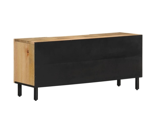 Mueble de TV madera maciza de mango 105x33x46 cm