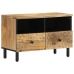 Mueble de TV madera maciza de mango 70x33x46 cm