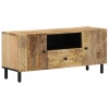 Mueble de TV madera maciza de mango 105x33x46 cm