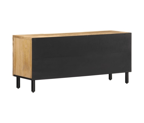 Mueble de TV madera maciza de mango 105x33x46 cm