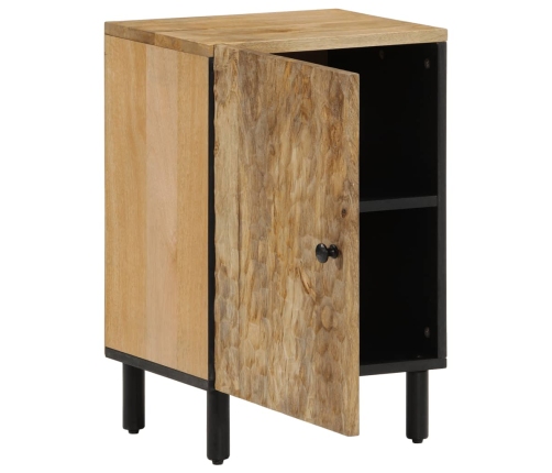 Mueble de baño madera maciza de mango 38x33x58 cm