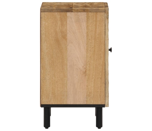 Mueble de baño madera maciza de mango 38x33x58 cm