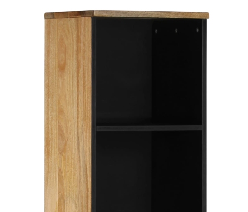 Mueble de baño madera maciza de mango 38x33x160 cm