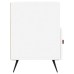 Mueble para TV madera contrachapada blanco 80x36x50 cm