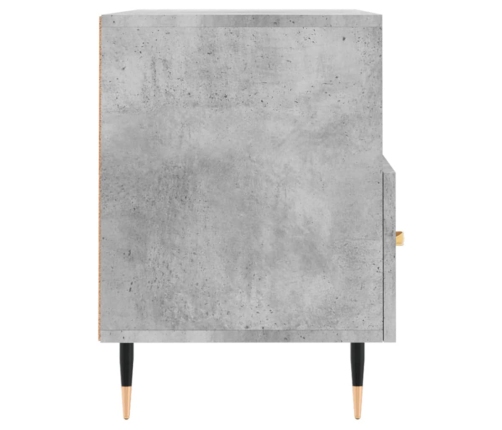 Mueble para TV madera contrachapada gris hormigón 80x36x50 cm