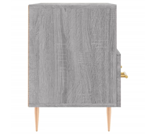 Mueble de TV madera de ingeniería gris Sonoma 80x36x50 cm