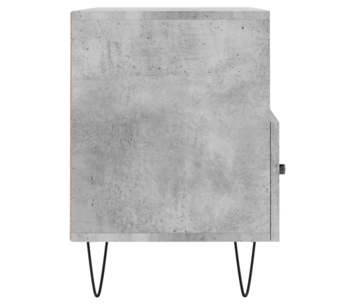 Mueble para TV madera contrachapada gris hormigón 80x36x50 cm