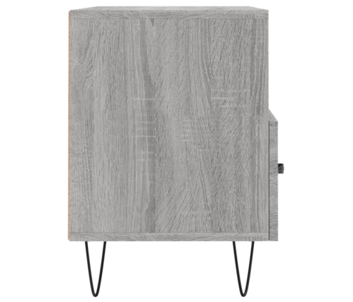 Mueble de TV madera de ingeniería gris Sonoma 80x36x50 cm