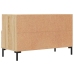 Mueble para TV madera contrachapada roble ahumado 80x36x50 cm