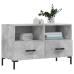 Mueble para TV madera contrachapada gris hormigón 80x36x50 cm