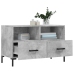 Mueble para TV madera contrachapada gris hormigón 80x36x50 cm