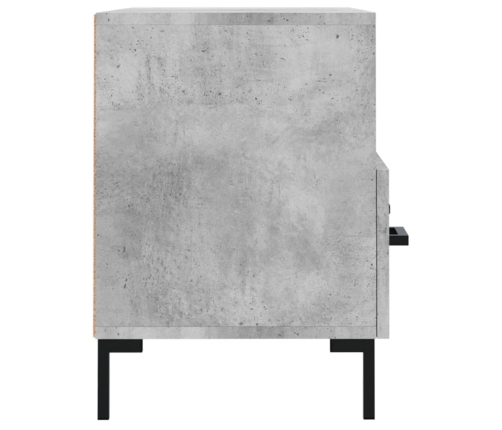 Mueble para TV madera contrachapada gris hormigón 80x36x50 cm