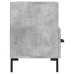 Mueble para TV madera contrachapada gris hormigón 80x36x50 cm