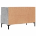 Mueble para TV madera contrachapada gris hormigón 80x36x50 cm