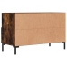 Mueble para TV madera contrachapada roble ahumado 80x36x50 cm