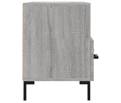 Mueble de TV madera de ingeniería gris Sonoma 80x36x50 cm