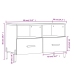 Mueble para TV madera contrachapada blanco 80x36x50 cm