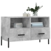 Mueble para TV madera contrachapada gris hormigón 80x36x50 cm