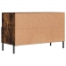 Mueble para TV madera contrachapada roble ahumado 80x36x50 cm