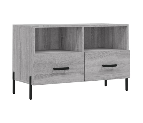 Mueble de TV madera de ingeniería gris Sonoma 80x36x50 cm