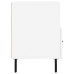 Mueble para TV madera contrachapada blanco 80x36x50 cm