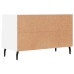 Mueble para TV madera contrachapada blanco 80x36x50 cm