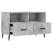 Mueble para TV madera contrachapada gris hormigón 80x36x50 cm