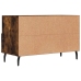 Mueble para TV madera contrachapada roble ahumado 80x36x50 cm