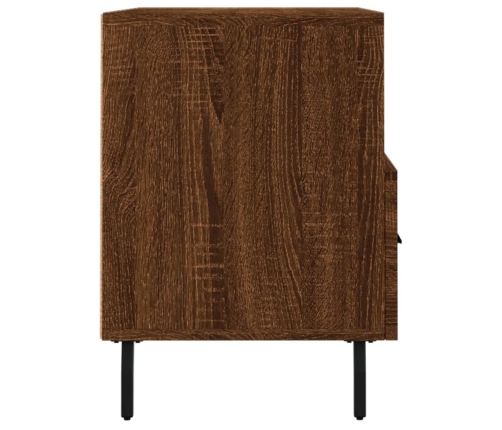 Mueble para TV madera contrachapada roble marrón 80x36x50 cm