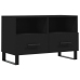 Mueble para TV madera contrachapada negro 80x36x50 cm