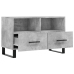 Mueble para TV madera contrachapada gris hormigón 80x36x50 cm