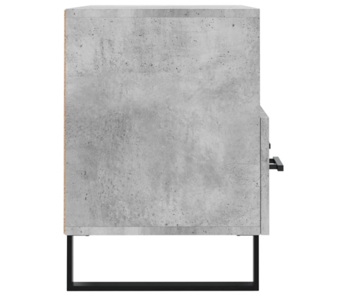 Mueble para TV madera contrachapada gris hormigón 80x36x50 cm