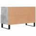 Mueble para TV madera contrachapada gris hormigón 80x36x50 cm