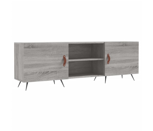 Mueble para TV madera de ingeniería gris Sonoma 150x30x50 cm